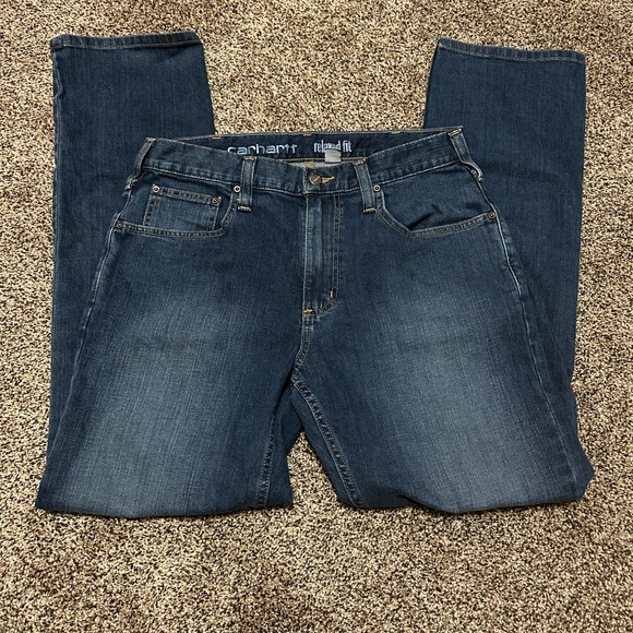 Carhartt Men's Blue Jeans - Picture 1 of 3